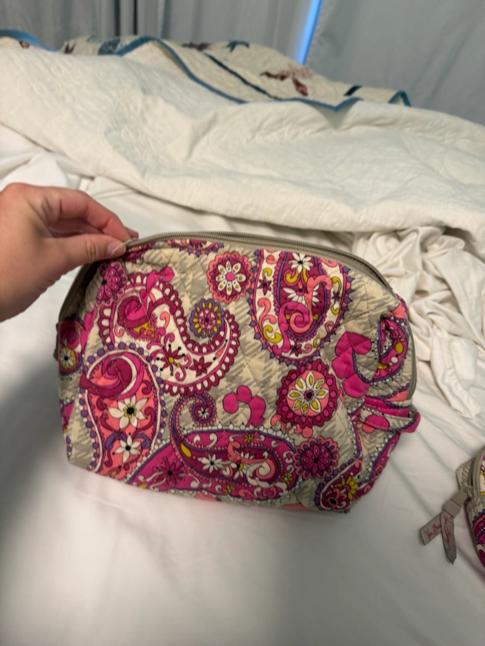 Vera Bradley Large and small Cosmetic Bag - Picture 2 of 8